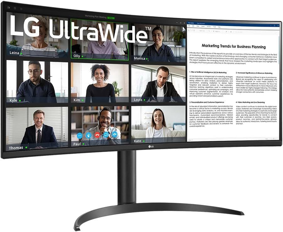 LG UltraWide 34-Inch Curved IPS Computer Monitor