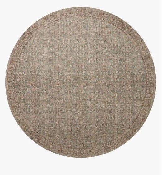 Angela Rose x Loloi Aubrey Sage / Bark Area Rug, 7&#39;6&quot; Round