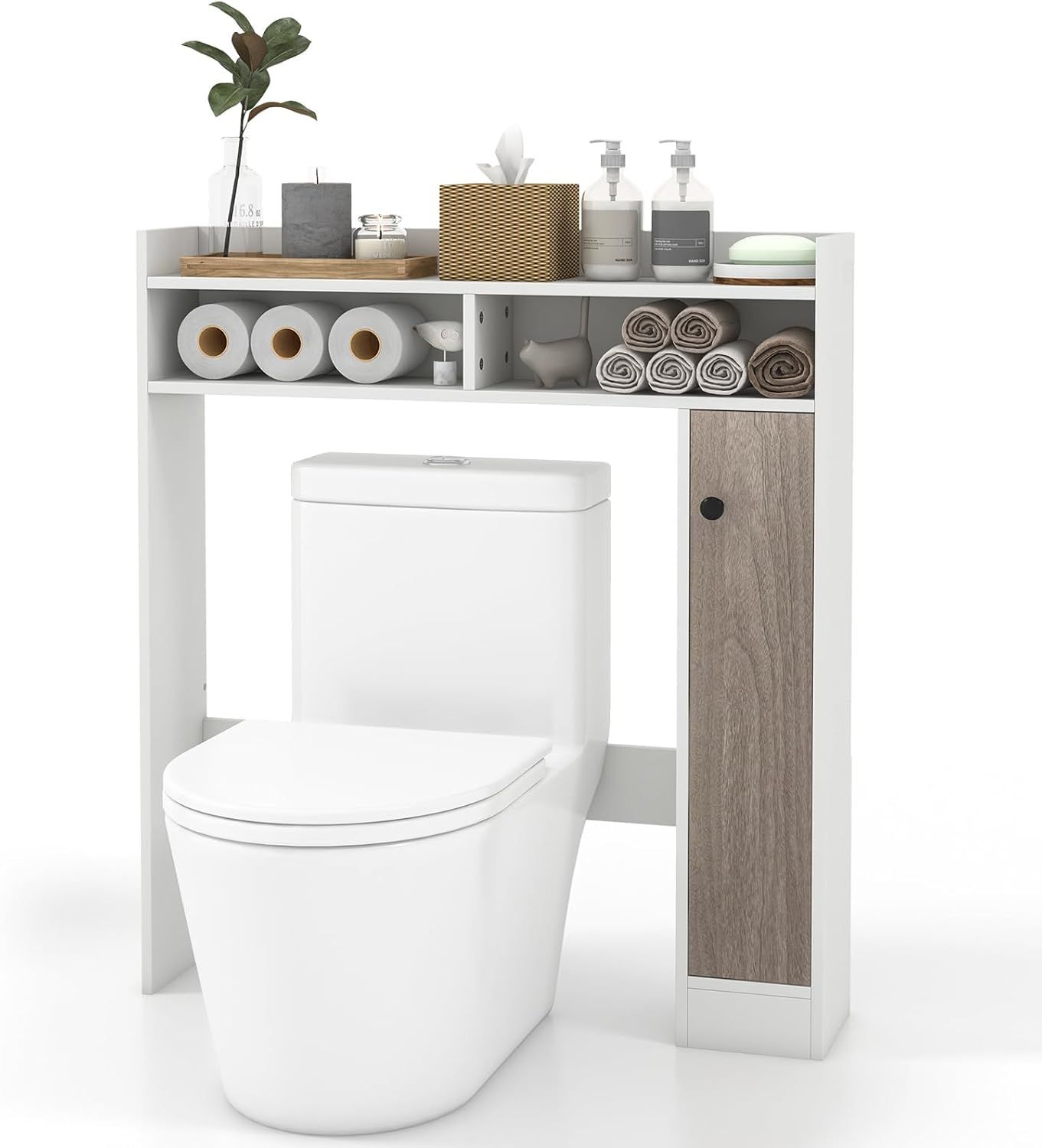 Giantex Over The Toilet Storage Cabinet