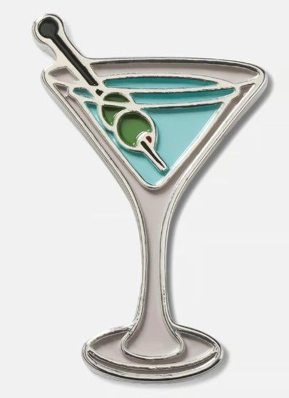 Crocs Jibbitz, Elevated Martini Glass