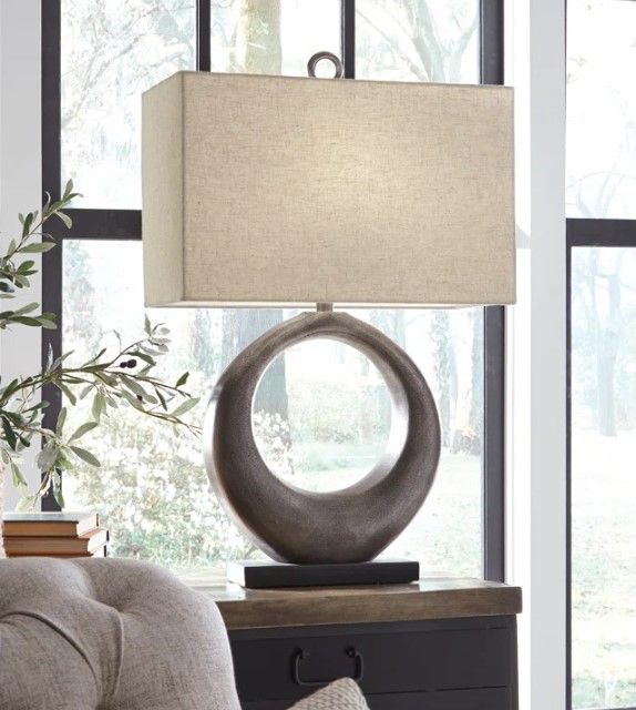 *Imperfect* Wade Logan Baasit Metal Table Lamp