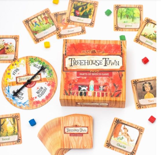 The Good and the Beautiful Treehouse Town Parts of Speech Game