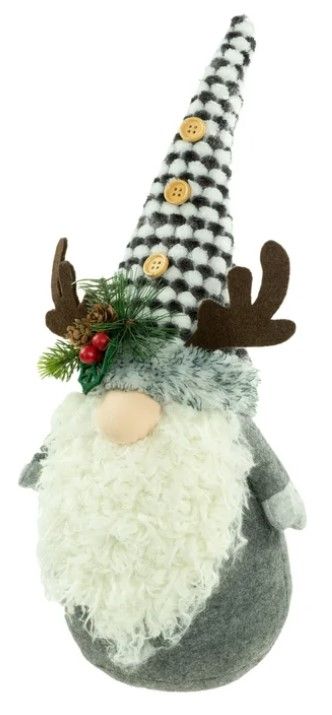 Grey Standing Gnome