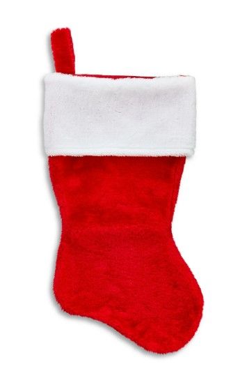 Christmas Stocking Red/White