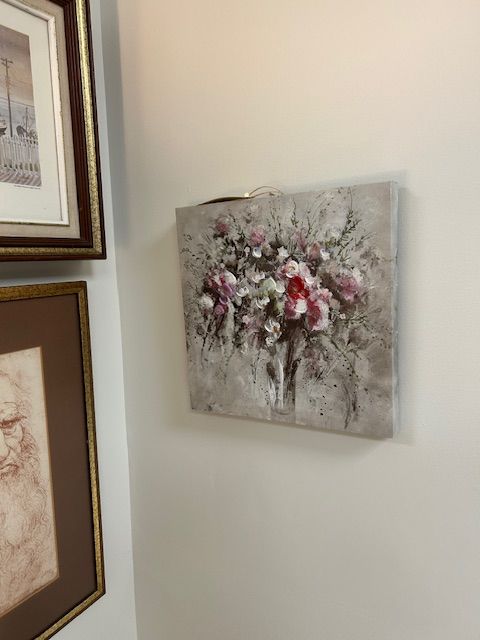 Enchanting Vase of Flowers; 12&quot; x 12&quot;