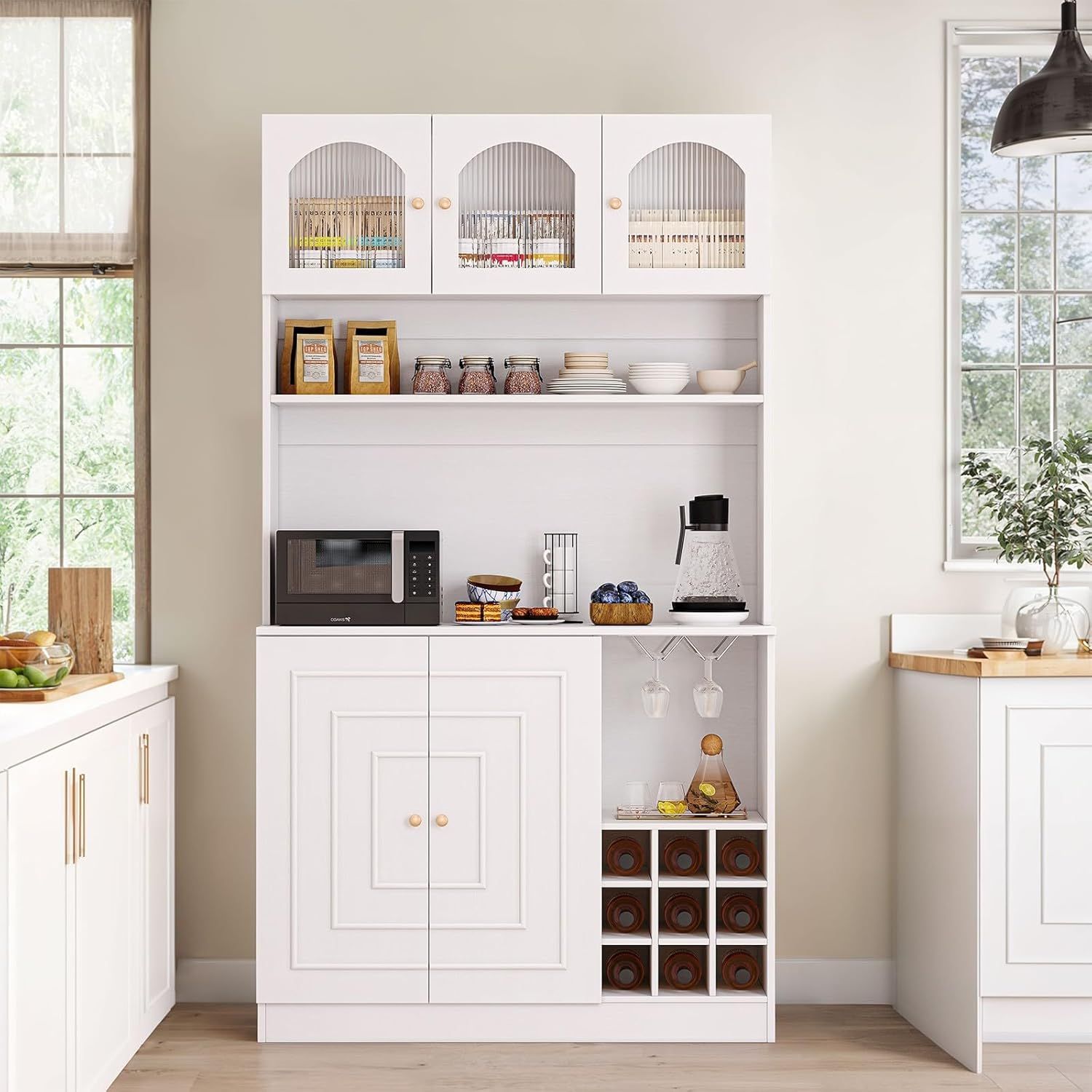 *AS IS* Onbrill 71&quot; Kitchen Pantry Cabinet