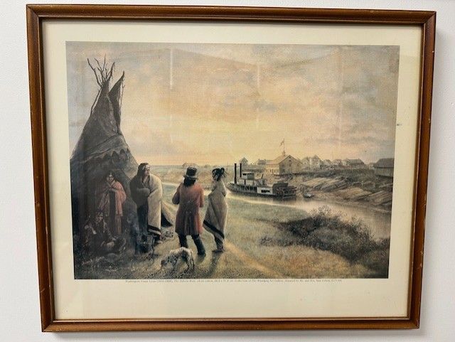 The Dakota Boat Vintage Print; 17&quot; x 14&quot;