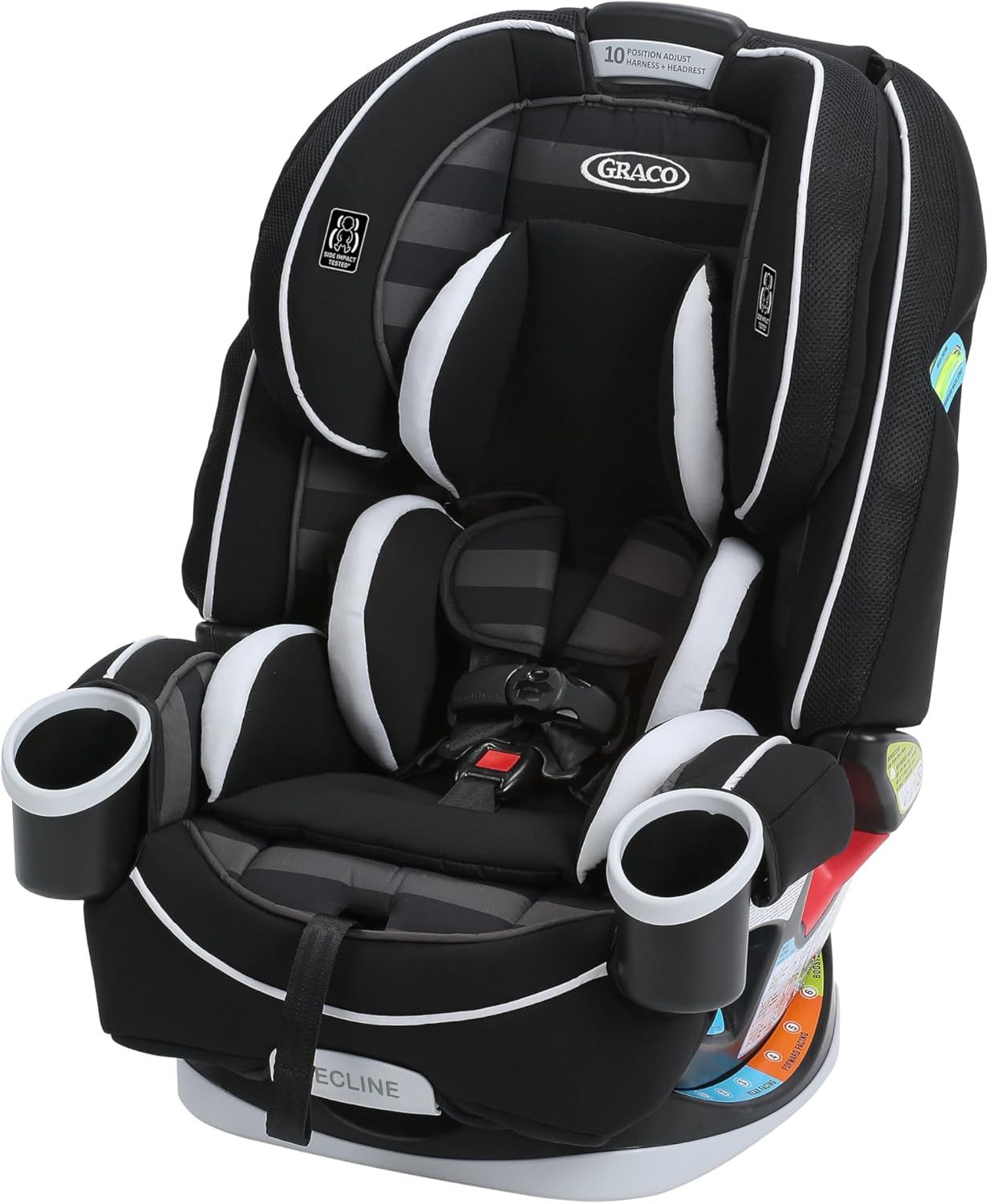 Graco 4Ever All-in-One Convertible Car Seat, Rockweave