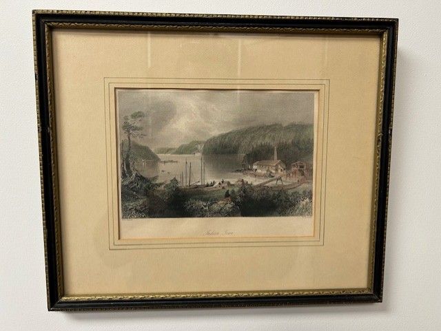 Vintage Print, Indian Farm