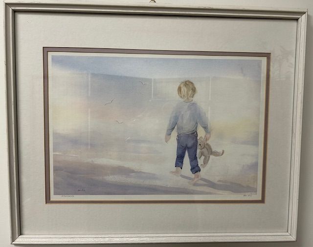 FRAMED LITHOGRAPH NUMBER 1830/2950 BY KAI-LIIS