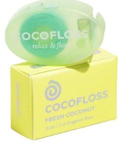 Floss Minis By Cocofloss, Color: Fresh Coconut