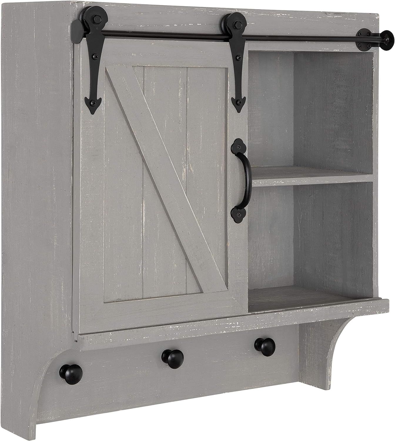*Imperfect* Kate and Laurel Cates Decorative Farmhouse Cabinet