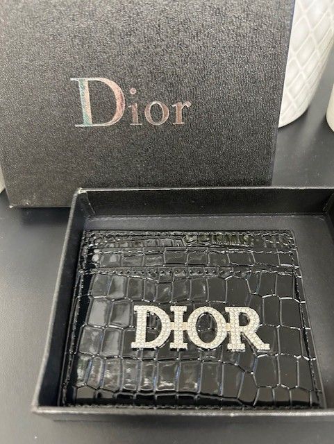 Dior Crocodile Card Case Holder *Imitation*