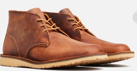 Red Wing Shoes, Weekender Chukka; Copper sz 8