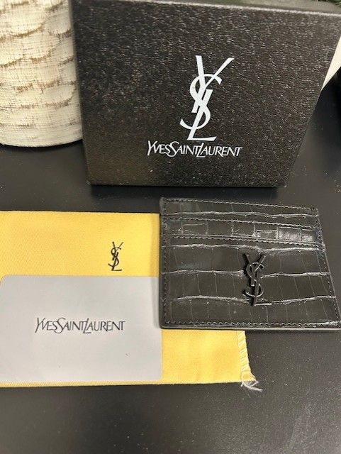 YSL Card Case Holder *Imitation* Blk/Blk