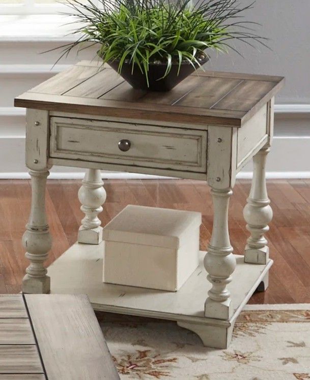 *Imperfect* Liberty Furniture Morgan Creek End Table