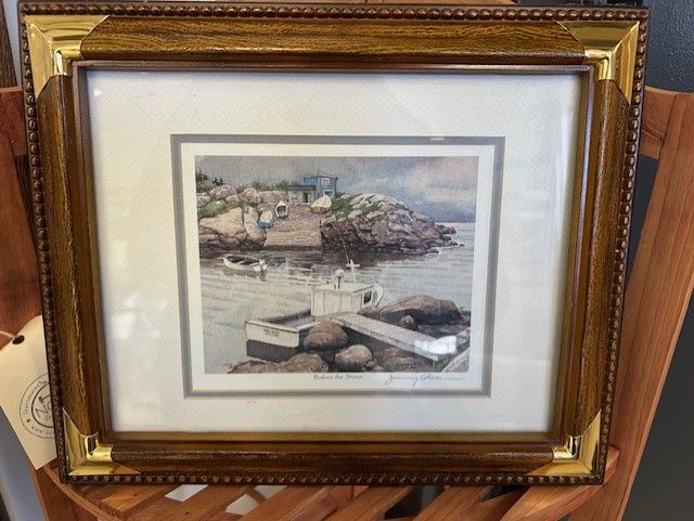 Jin Rong Chen Hand Signed Print &quot;Before The Storm&quot;