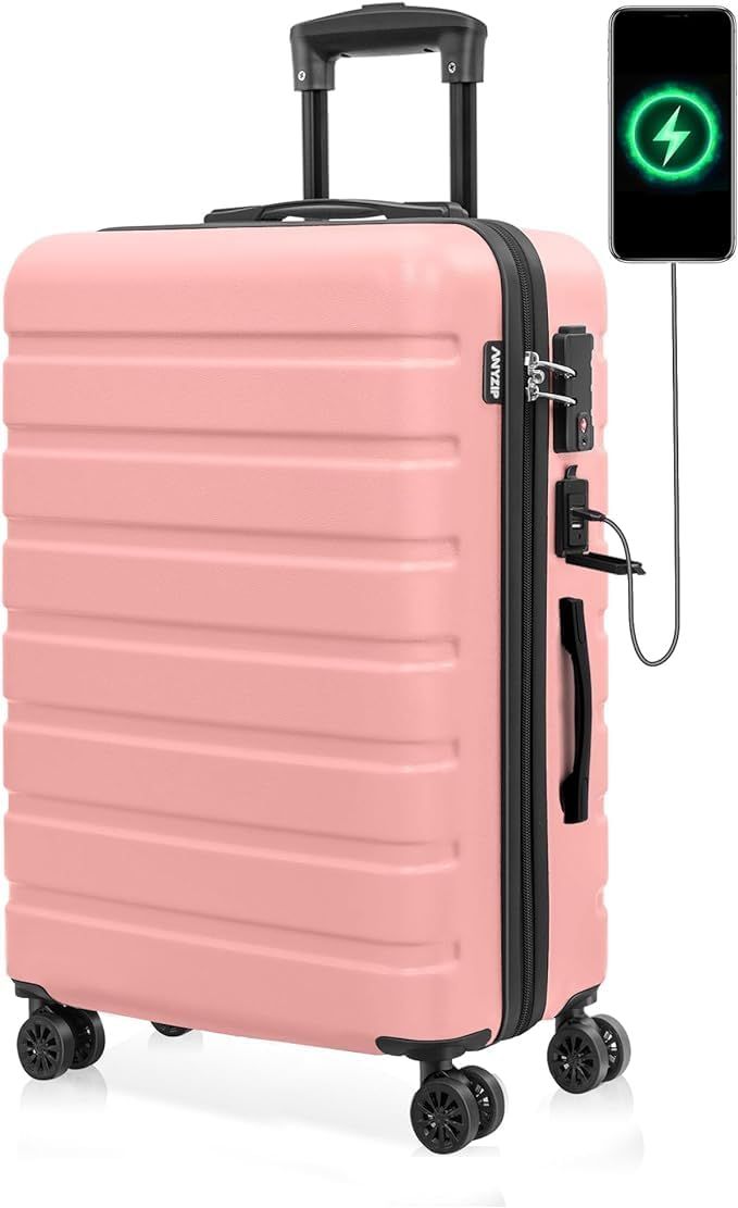 *Imperfect* AnyZip PC ABS 24&quot; Hardside Luggage