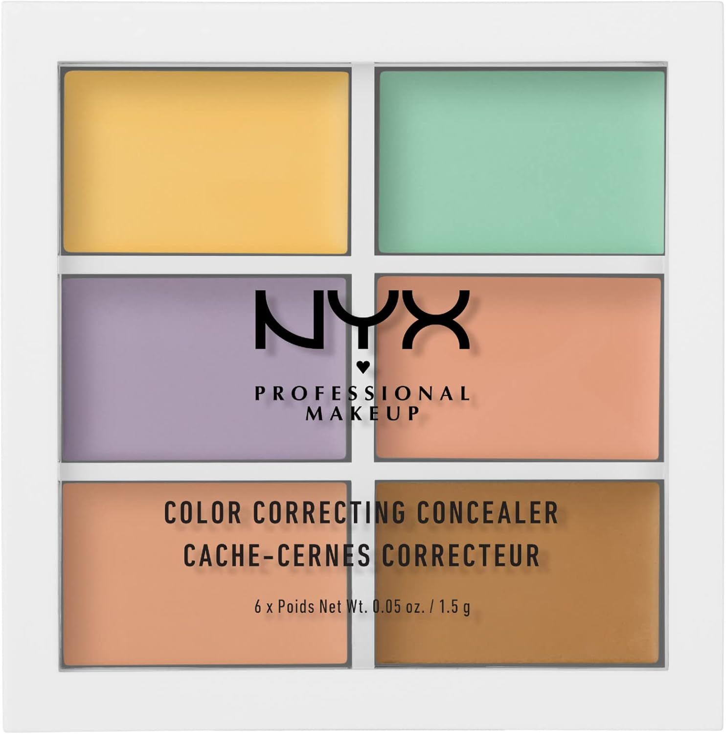 NYX Professional Makeup Concealer Color Correcting Palette