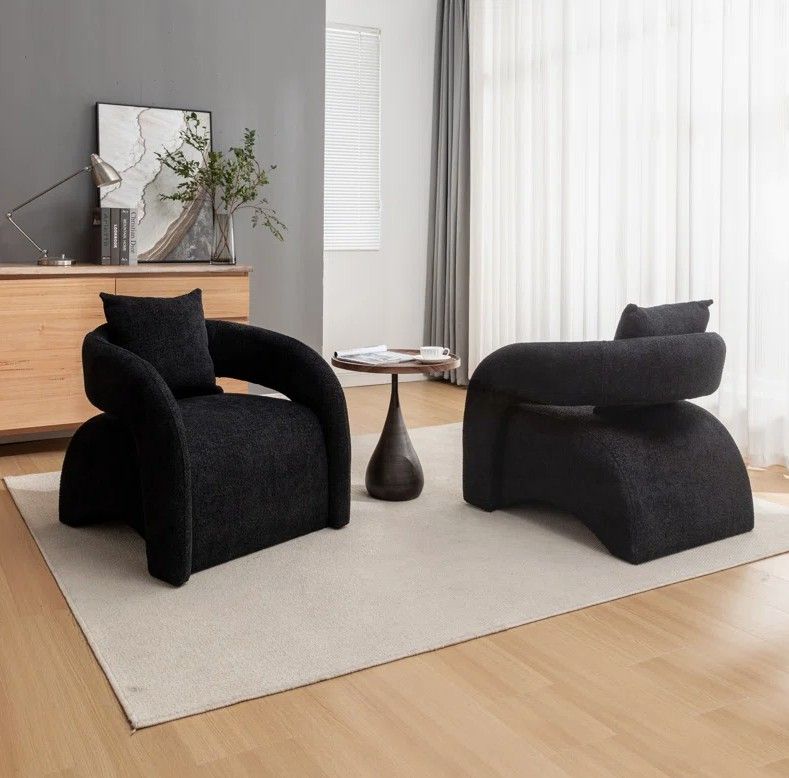 Wrought Studio Hijinio Upholstered Armchairs, Set of 2