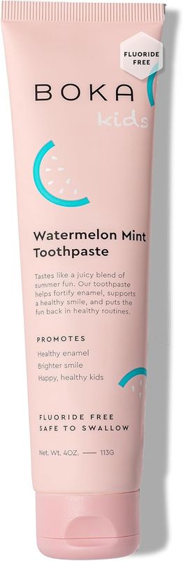 Boka Fluoride Free Toothpaste, Watermelon Mint