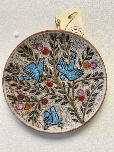 Hand Made Hanging Pottery Plate