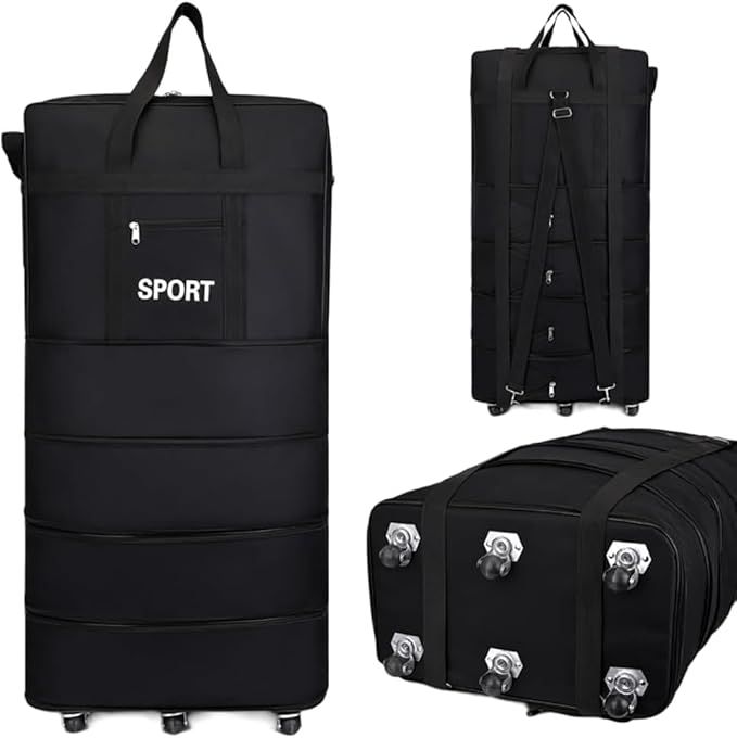 LuggageKing Expandable Extra Large Duffel Bag
