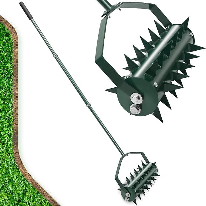 GEEPIN Upgraded Manual Aerator Lawn Tool