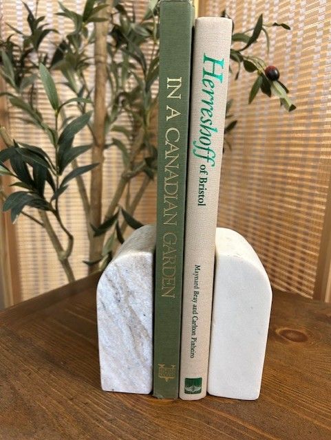 Imperfect Marble Book Ends
