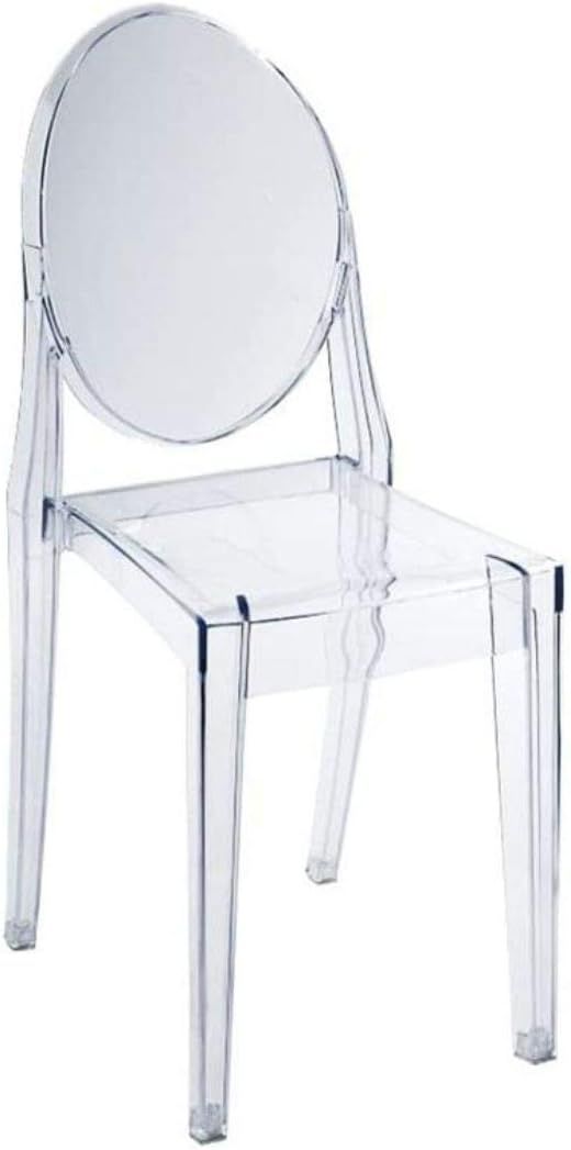 Philippe Starck Style Armless Ghost Chair