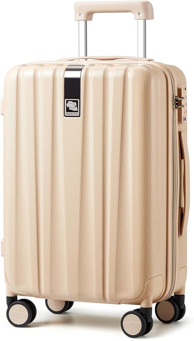 Hanke 24 Inch Checked Luggage Suitcases