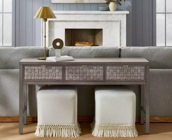 Studio McGee; Palmdale Woven Drawer Console