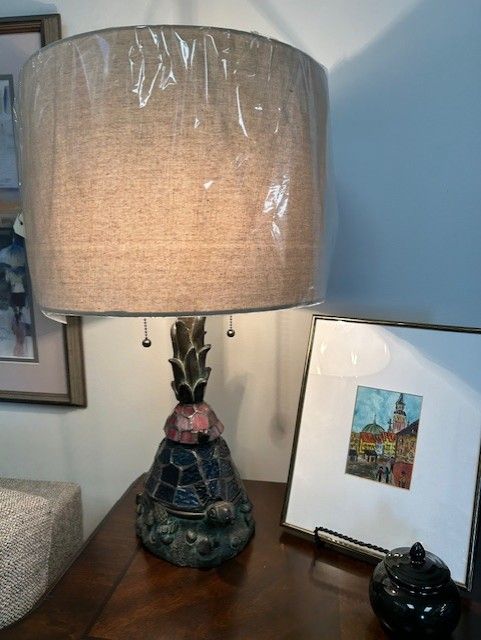 Tiffany Style Turtle Base Lamp *Missing Finial*