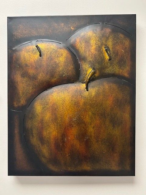 Apple Metal Art