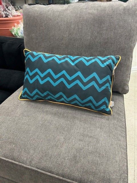 Mini Maison Throw Pillow, Reversible