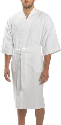 MAJESTIC International Men&#39;s Terry Velour Kimono Robe