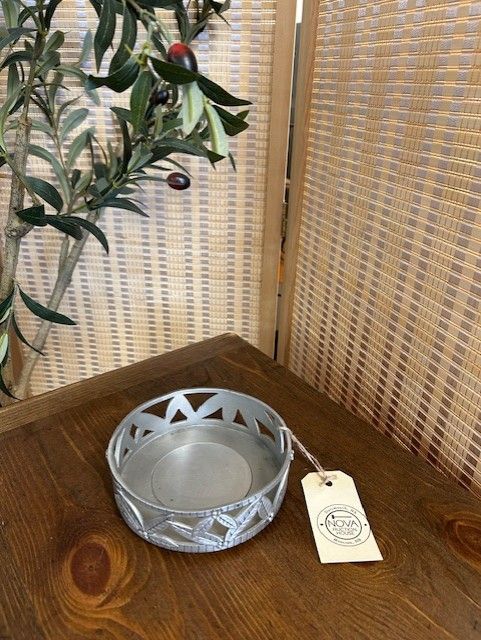 Vintage Seagull Pewter Wine Bottle/Candle Holder - Holiday Design
