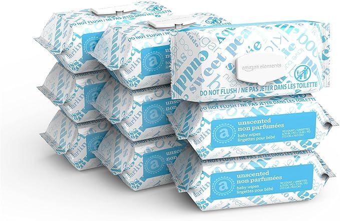 Amazon Elements Baby Wipes