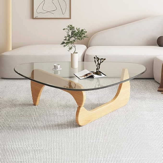 Triangle Coffee Table Modern Noguchi End Table