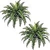 35&quot; Ferns Artificial Bush Plants Large