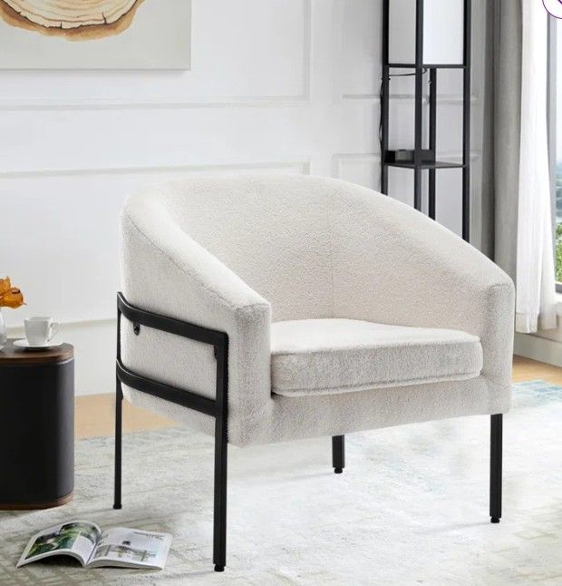 Upholstered Barrel Chair