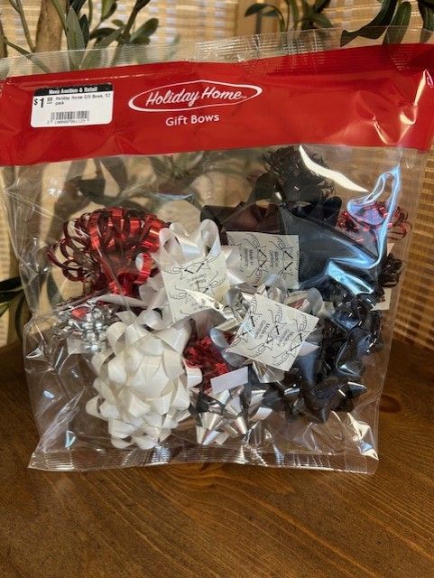 Holiday Home Gift Bows, 12 pack