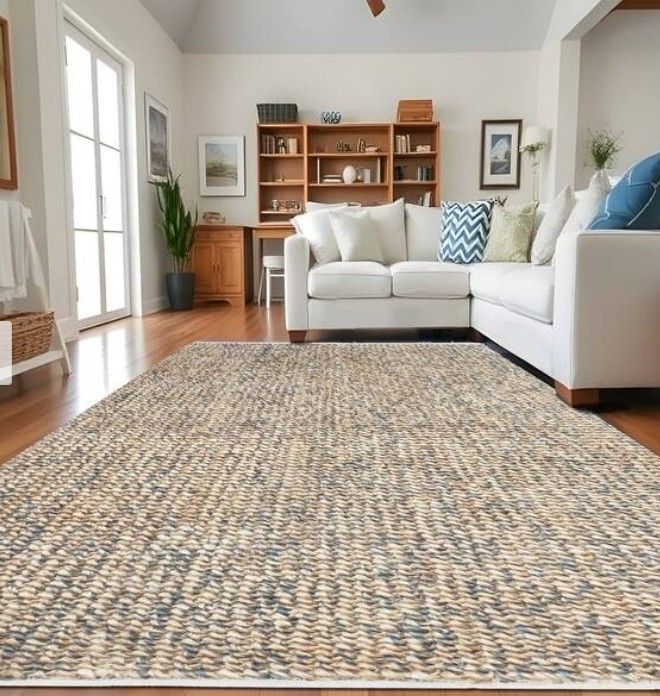 Jute  5 x 8 Area Rug