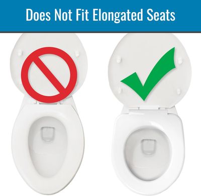 HealthSmart Raised Toilet Seat Riser