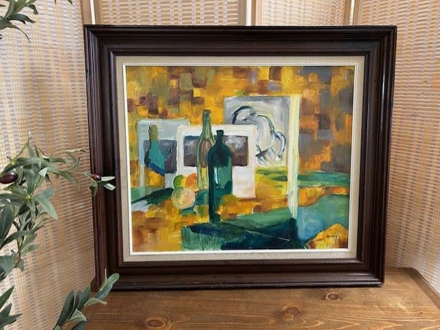 Original Still Life Oil Painting; Signed Bentley