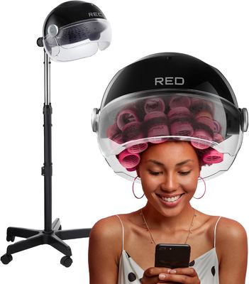 RED by Kiss 3000 Ceramic Stand Hood Dryer