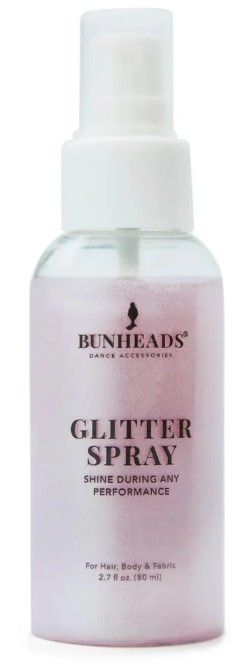 Capezio Bunheads Glitter Spray, 2.7fl.oz/80ml, Pink