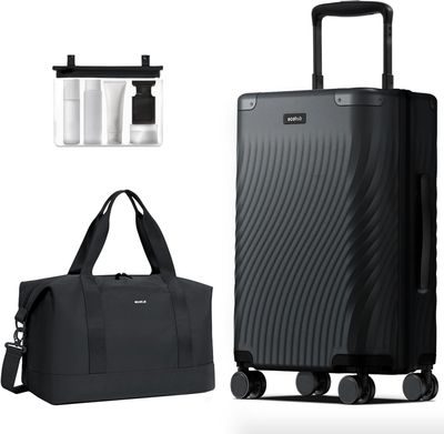 ECOHUB Hardside Expandable Carry On Luggage