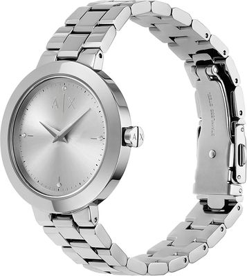 Armani Exchange Women&#39;s Two-Hand Stainless Steel Watch