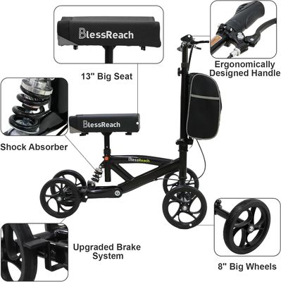 BlessReach Steerable Knee Walker